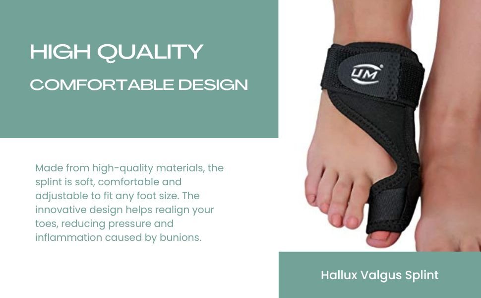 Hallux Valgus Splint features