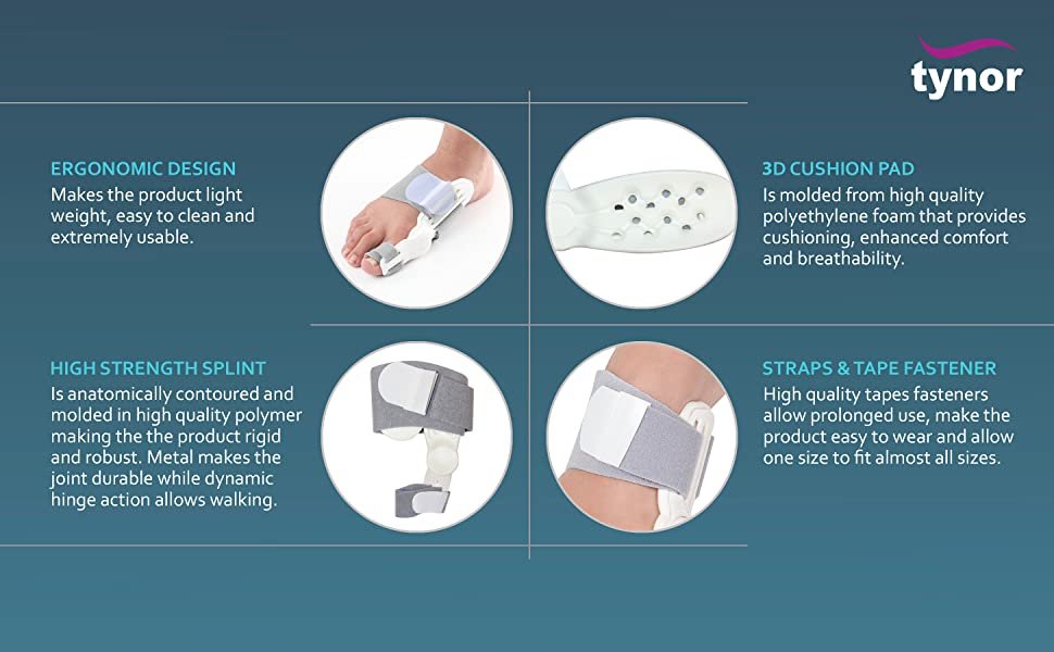 tynor bunion splint features