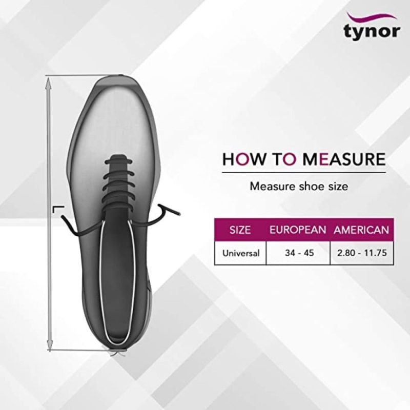 tynor bunion splint size chart