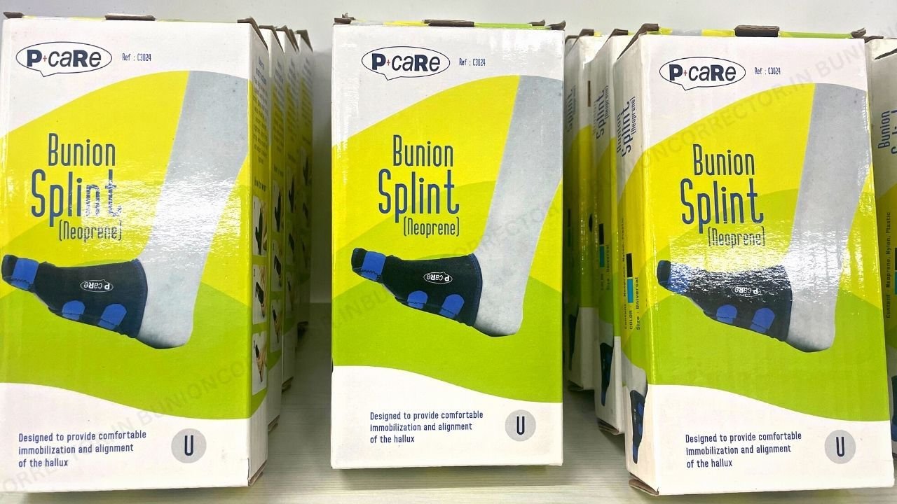 p+caRe Bunion Splint (Neoprene)